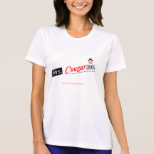 Fru Cougarsin (svarten & den röda looken) T Shirts