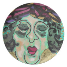 Fru Eisenberg. Dinner Plate