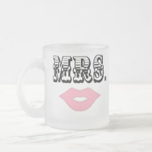 Fru - frostad mugg