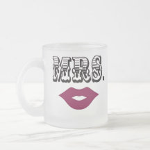 Fru - frostad mugg