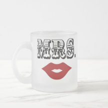 Fru - frostad mugg