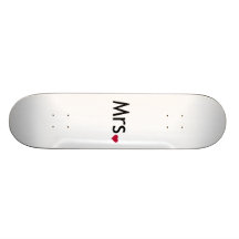 Fru - halva av den Herr och Fru uppsättningen Anpassningsbara Skateboard