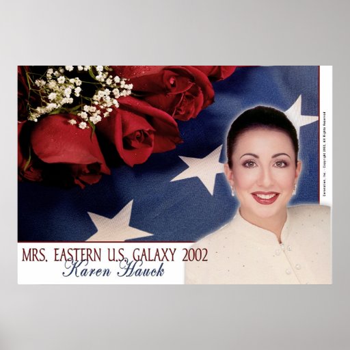 Fru Östra U.S. Galax, Karen Hauck - 2 Print