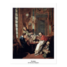 Frukost av Boucher François Vykort