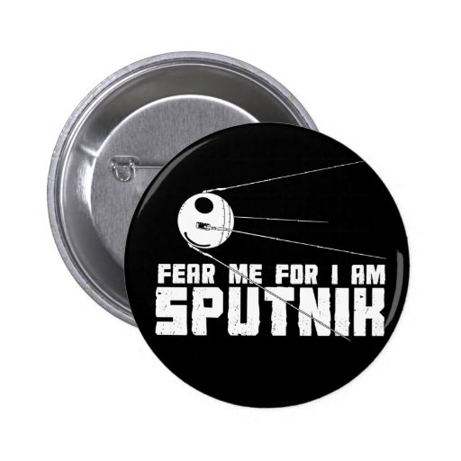 Frukta mig för I-förmiddagen Sputnik knäppas Knappar Med Nål