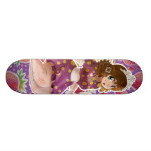 FruktananasPrincess Jordgubbe Mönstra Skateboards