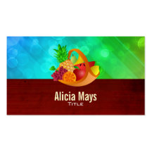 Fruktbasketvisitkortar