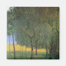 Fruktträd - Gustav Klimt Kylskåpmagneter