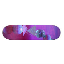 Fuchsia och violett Equilibrium för balansera - Skate Boards