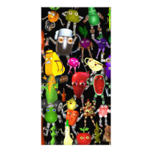 Fudebot familj anpassingsbara fotokort