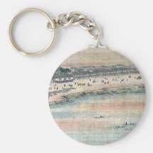 Fukeiga Ukiyoe Nyckel Ring