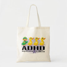 Ful Duckling för ADHD Tygkassar