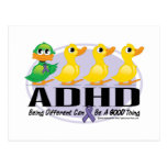 Ful Duckling för ADHD Vykort