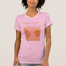 Ful muffinsutslagsplats tshirts