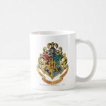 Full färg för Hogwarts vapensköld Kaffe Mugg