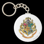 Full färg för Hogwarts vapensköld nyckelringar