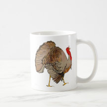 Full färgthanksgiving Turkiet Kaffe Mugg