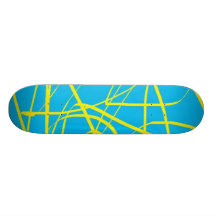 funblueandyellow skate board decks