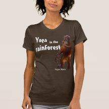 Fundraiser för RainforestYogavälgörenhet T-shirt