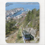 Funicular i Bergen Mousepad Musmatta