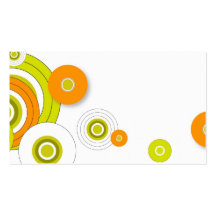 Funkyn cirklar visitkortdesign