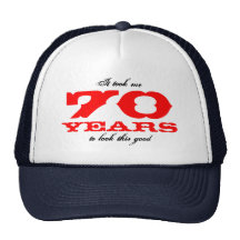 Funny Birthday hat for 70 year old