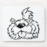 Funny cartoon dog mousepads