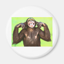 funny_monkey kylskåps magneter