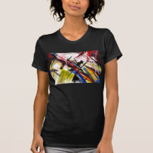Futuristsgenremålning T Shirts