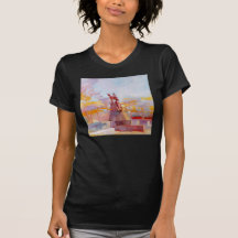 Futuristsgenremålning T Shirts