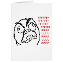 Fuuuu för ursinnegrabbfuuu kort