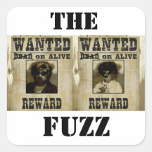 Fuzzen önskade klistermärken