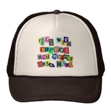 FYLL MED KAFFE… BASEBALL HAT
