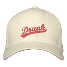 Fyllerist broderad hatt