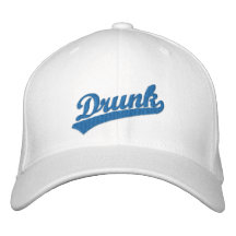 Fyllerist broderad hatt