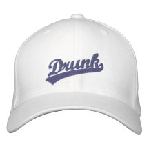 Fyllerist broderad hatt