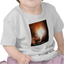 Fyrverkerier på fourthen t shirts