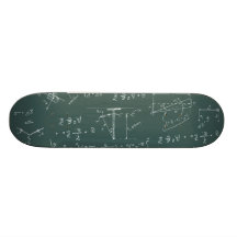 Fysikdiagram och formler anpassad skate board
