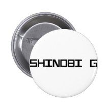G för AE Shinobi Knappar Med Nål
