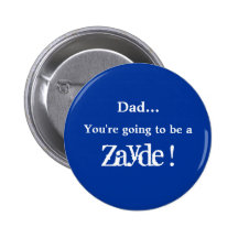 Gå att vara en Zayde! Knappar Med Nål