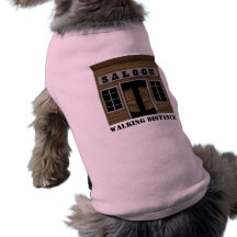 Gå avståndet - hund t-shirt för husdjur