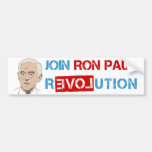 Gå med den Ron Paul revolutionen Bildekaler