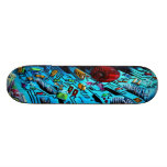 Gå runt säkerhetsbrytaren - konst för gata Sk8 Skateboard