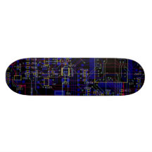 gå runt stiger ombord skateboarden