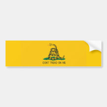 gadsden flagga bildekal