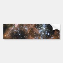 Galaktisktt bruna stjärnamoln för NGC 604 Bildekal