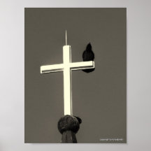 Galande på argt tryck print