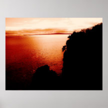 "Galapagos solnedgång ", Print