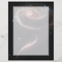 Galaxen för Arp 273 parar (det Hubble teleskop) Flygblad Designs