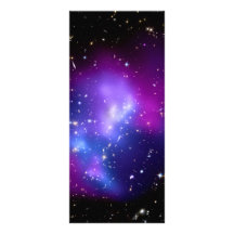 Galaxen samla i en klunga MACS J0717 (det Hubble t Anpassade Rackkort